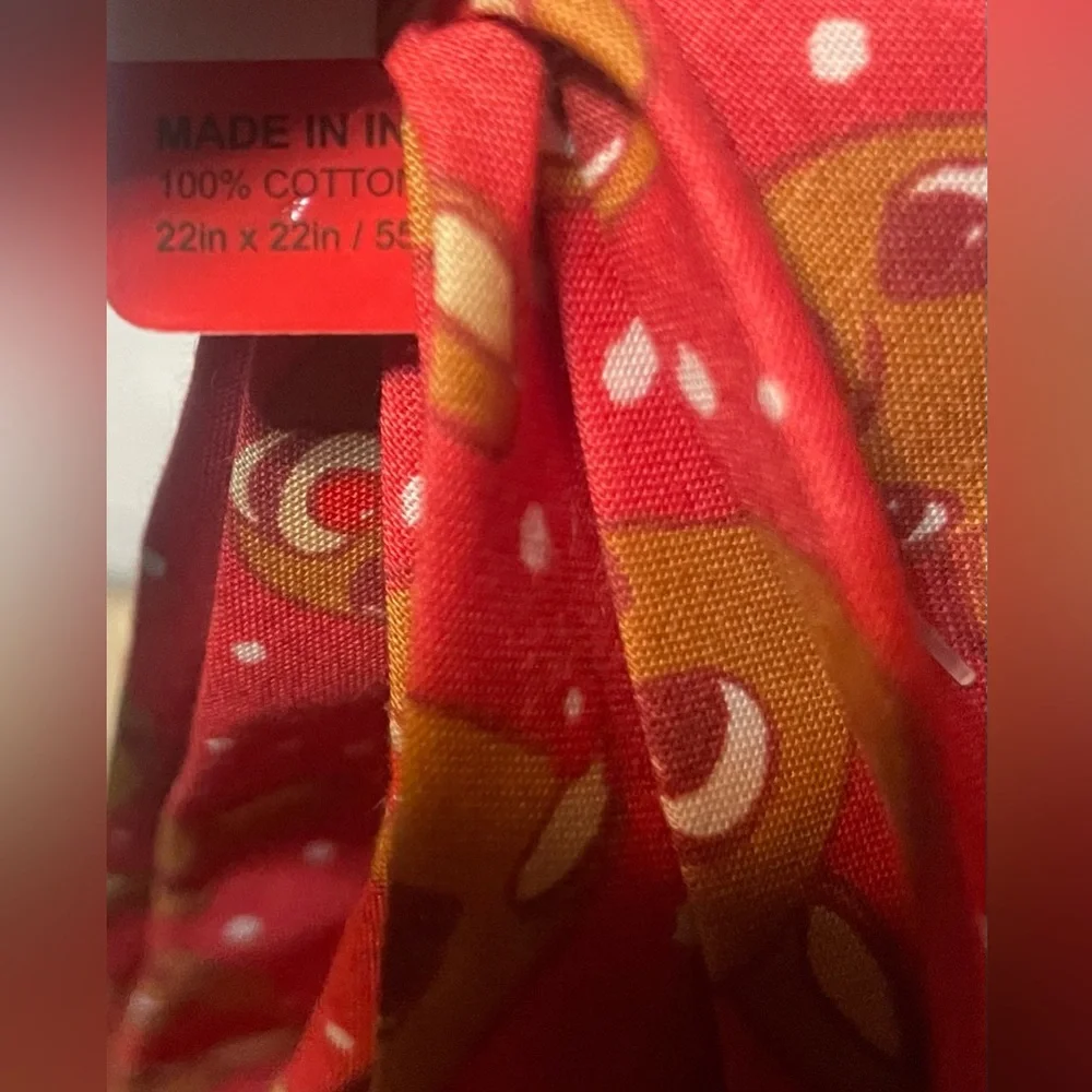 🔴 3/$12 Red Rudolph Reindeer Bandana!‎ NEW!